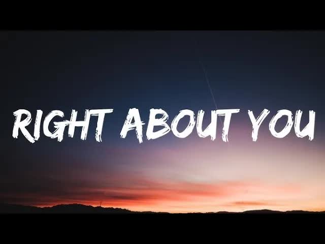 Right About You (Lyrics) | Emotional New Song 2026 🎵