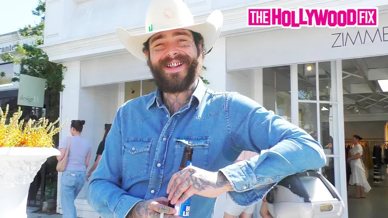 Post Malone Talks Morgan Wallen, Diddy, New , Tattoos, GTA 6 & More While Shopping In L.A.