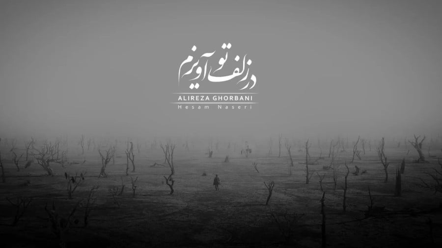در زلف تو آویزم