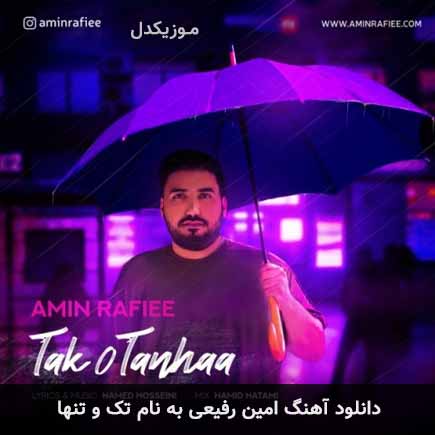 امین رفیعی تک و تنها