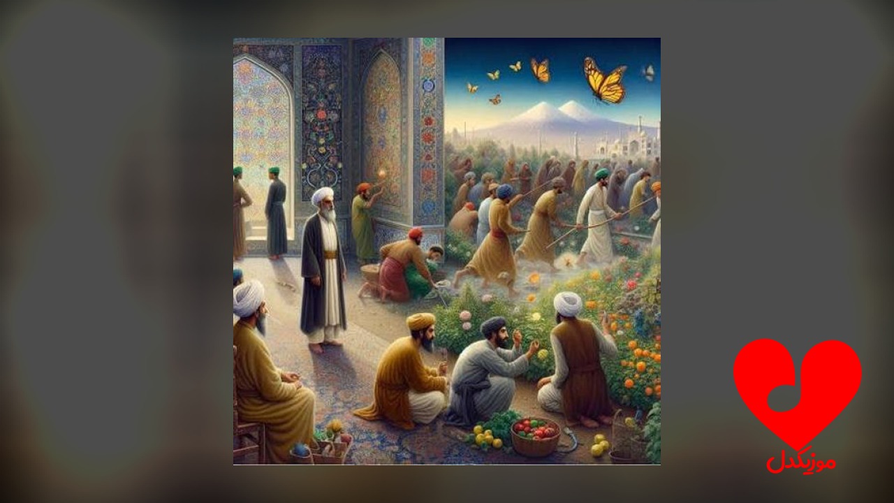 طواف حاجیان دارم بگرد یار میگردم
