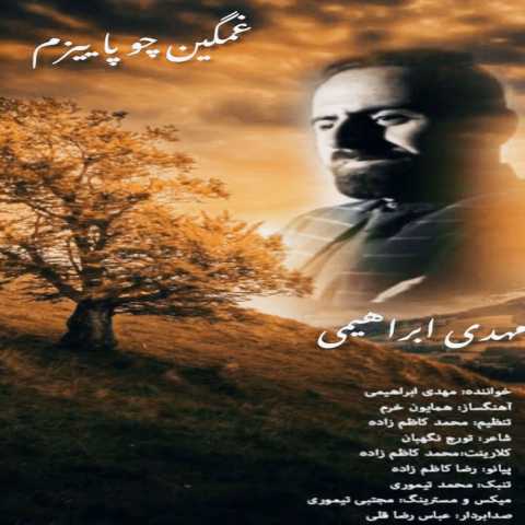 مهدی ابراهیمی غمگین چو پاییزم
